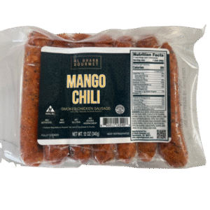 Al Gharb Gourmet Mango Chili Smoked Chicken Sausage (12 oz)