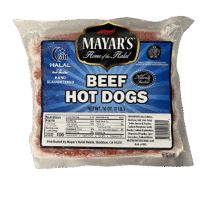 Mayar’s Beef Hot Dogs (16 oz / 1 lb)
